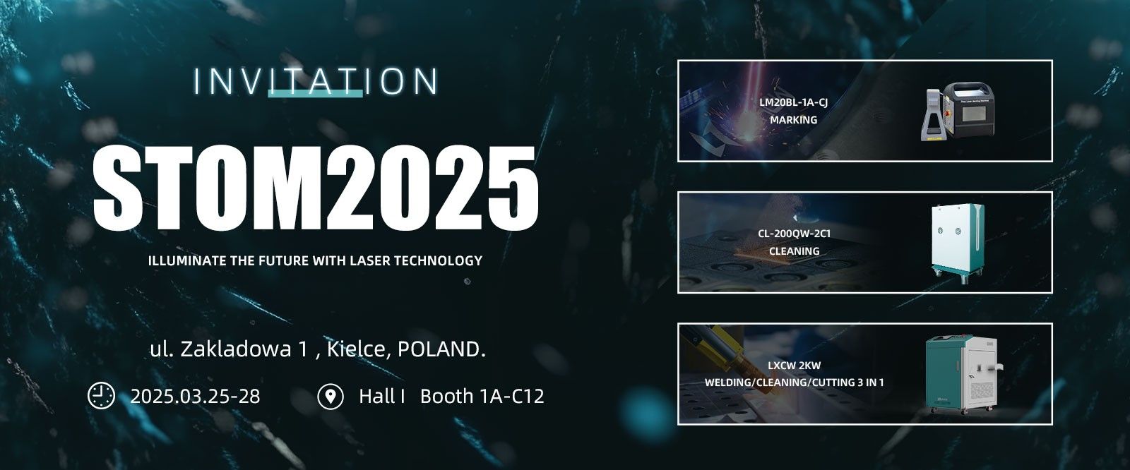 STOM-TOOL 2025 Exposición de máquinas herramienta y procesamiento de metales en Kielce, Polonia