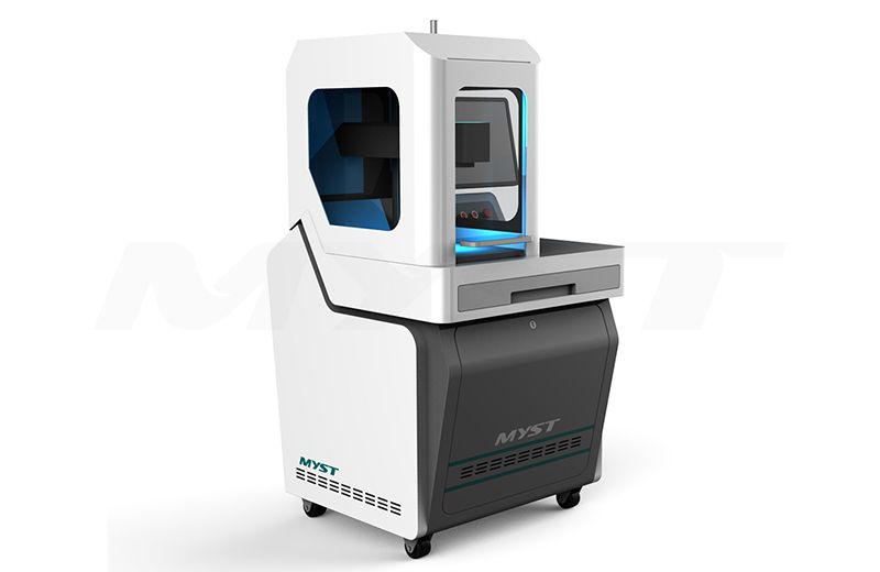 Desktop Fiber Laser Marking Machine With Cover