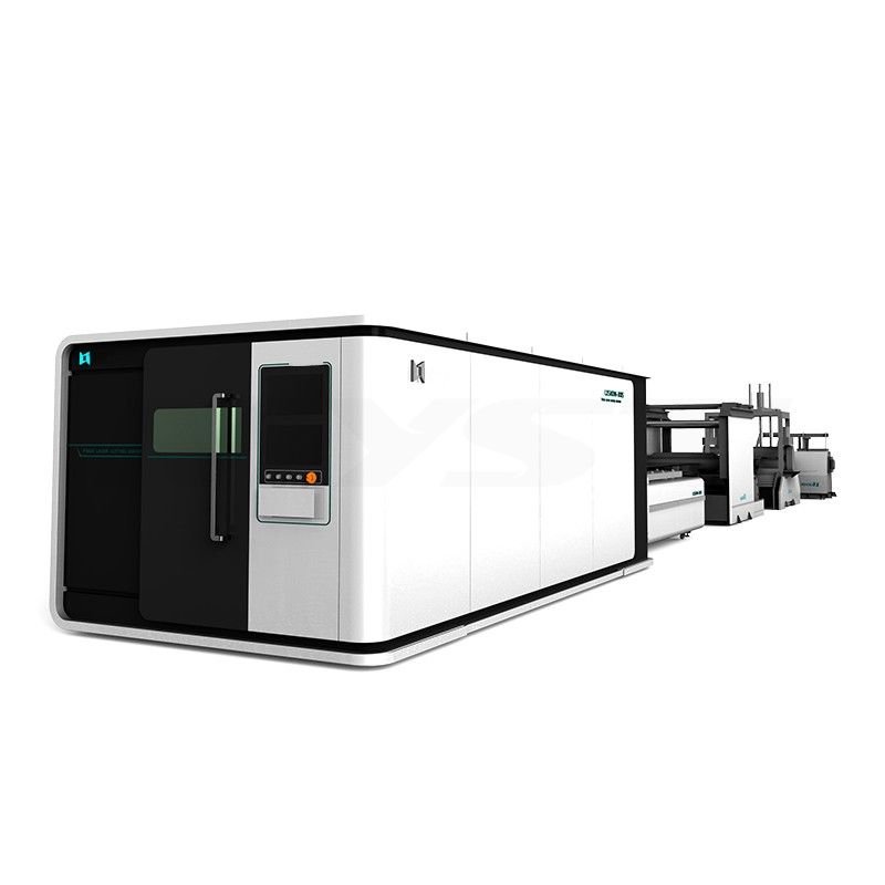 LX3015FL Solutions for a whole processing system 3015 enclosed fiber laser cutting cutter machine 1530 Price  1500W 2KW