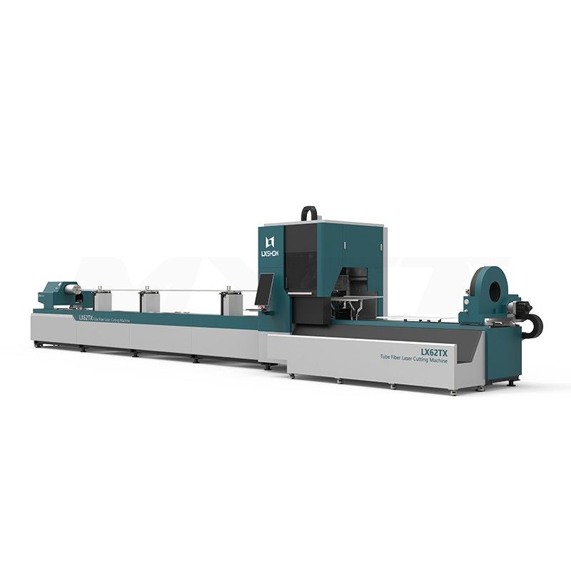 LX62TX stainless steel carbon steel aluminum cnc 3d round and square metal pipe fiber laser tube cutting machine for sale