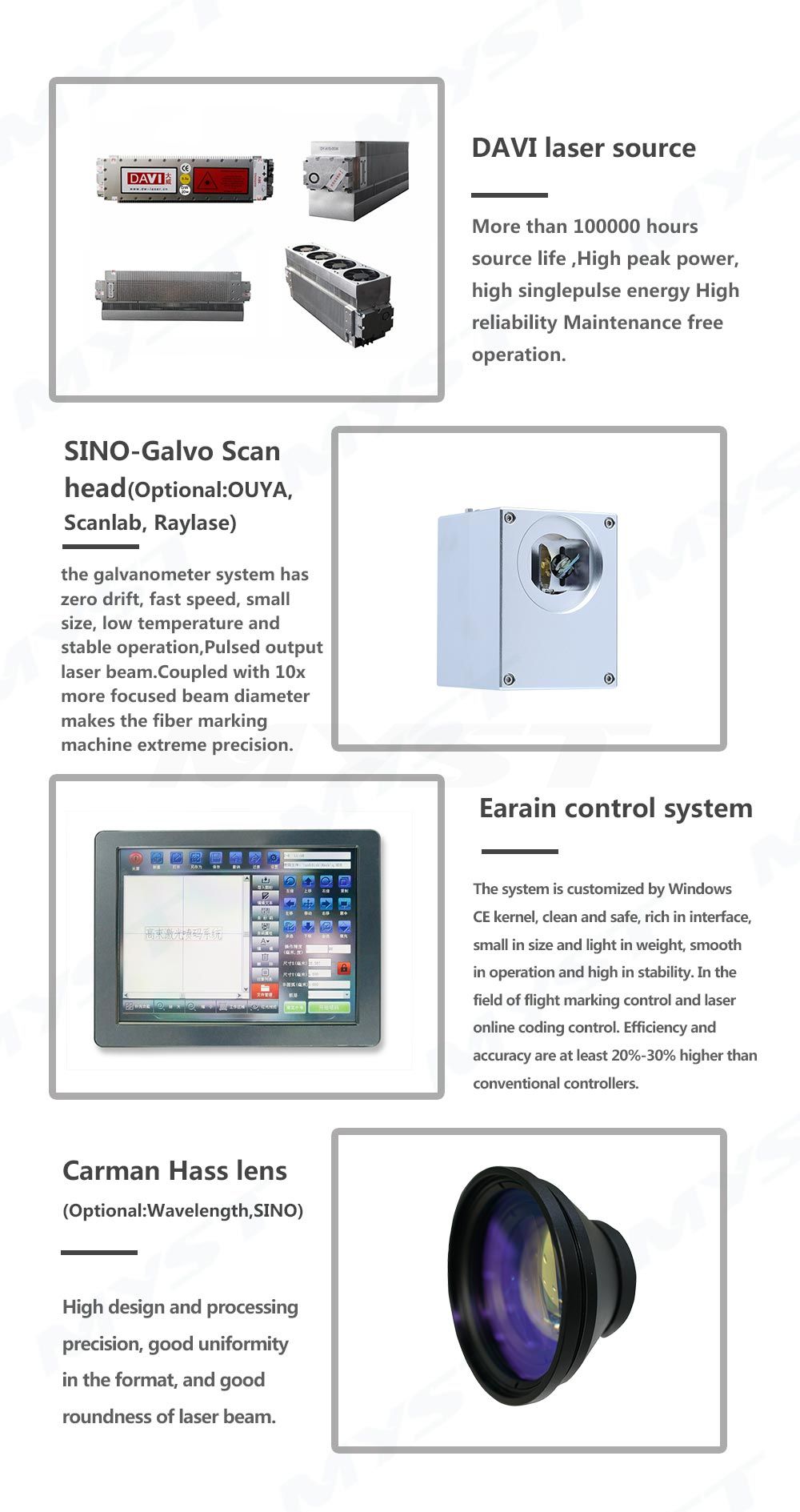 CO2 Flying Laser Marking Machine